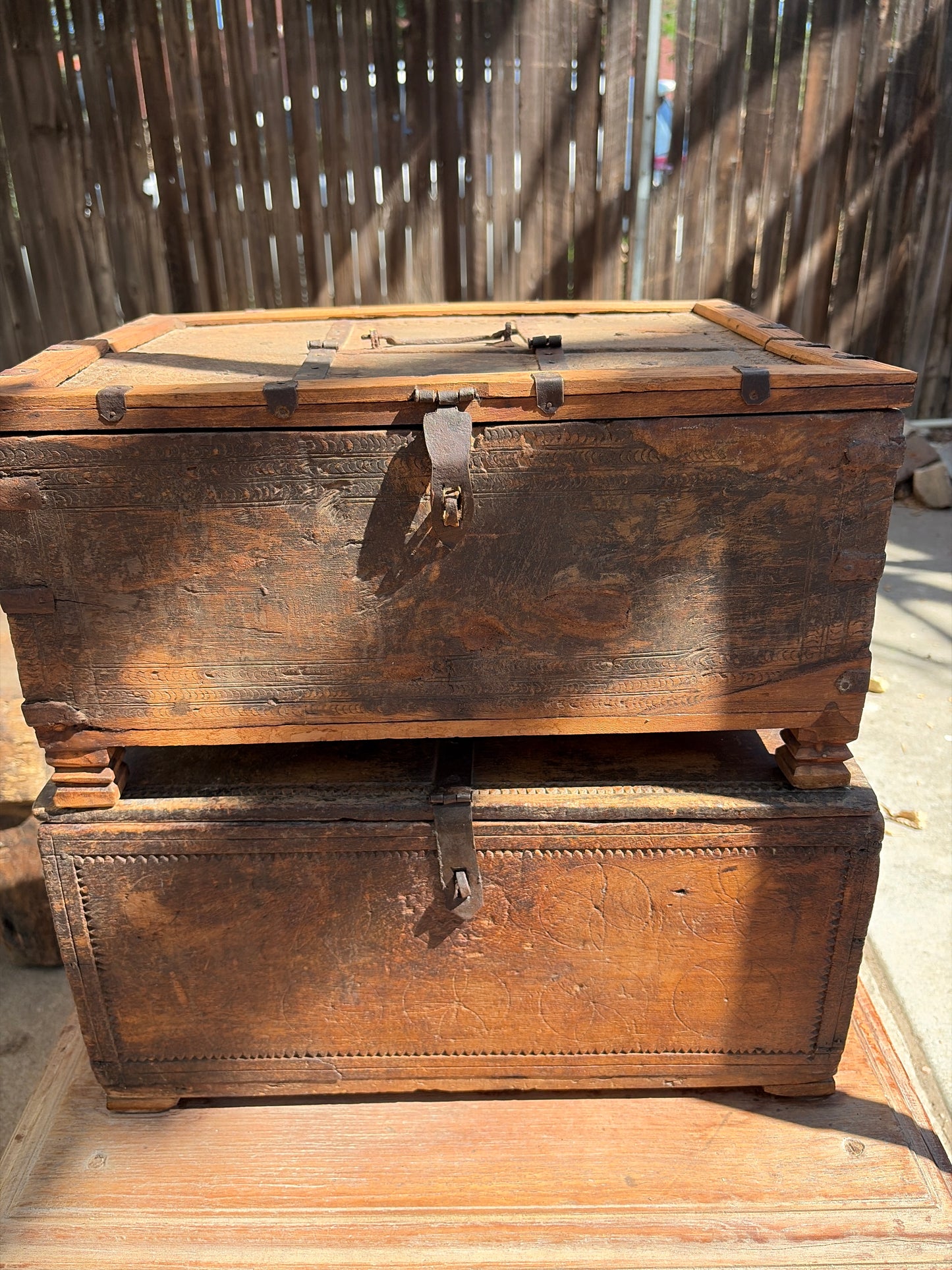 Vintage Wood Box (Small)